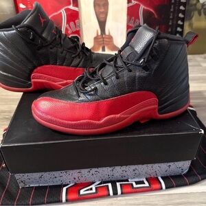Size 10.5 - Jordan 12 Retro Mid Flu Game 2016